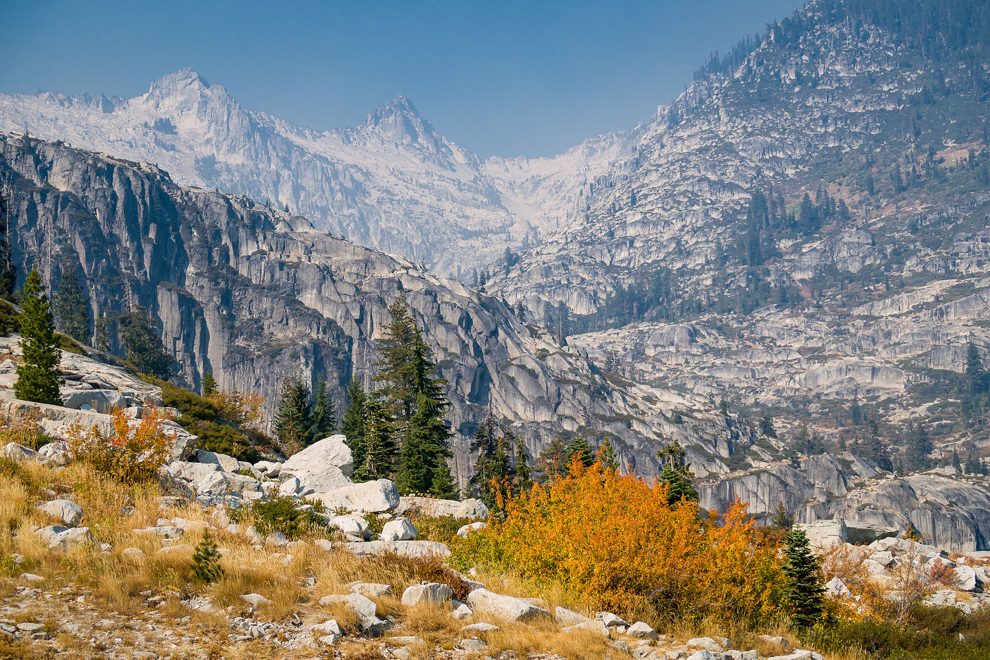 Approaching Upper Canyon Creek Lake