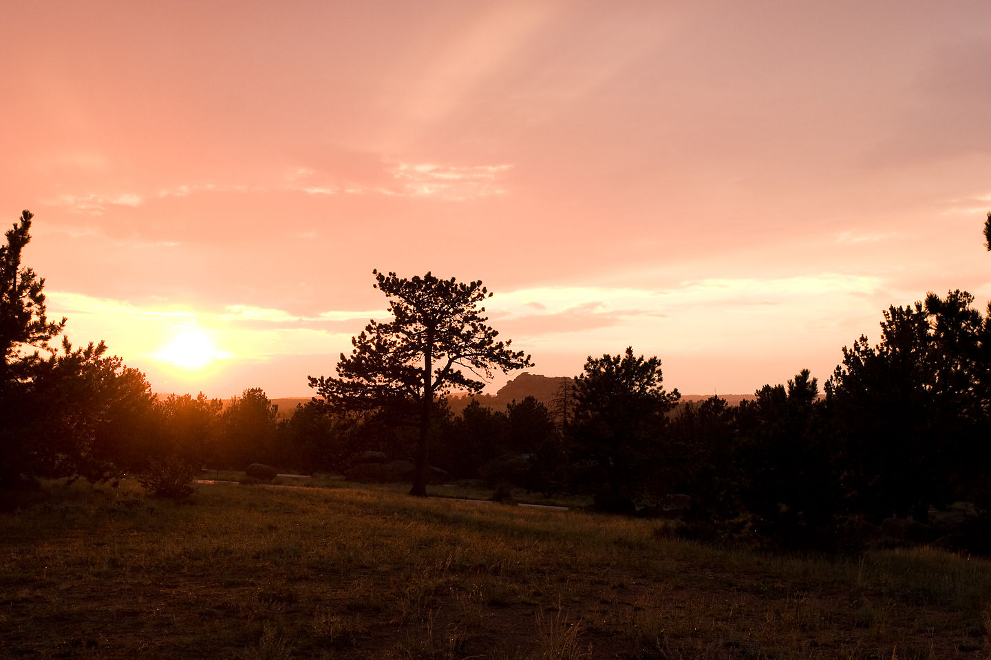 Vedauwoo Glens sunset