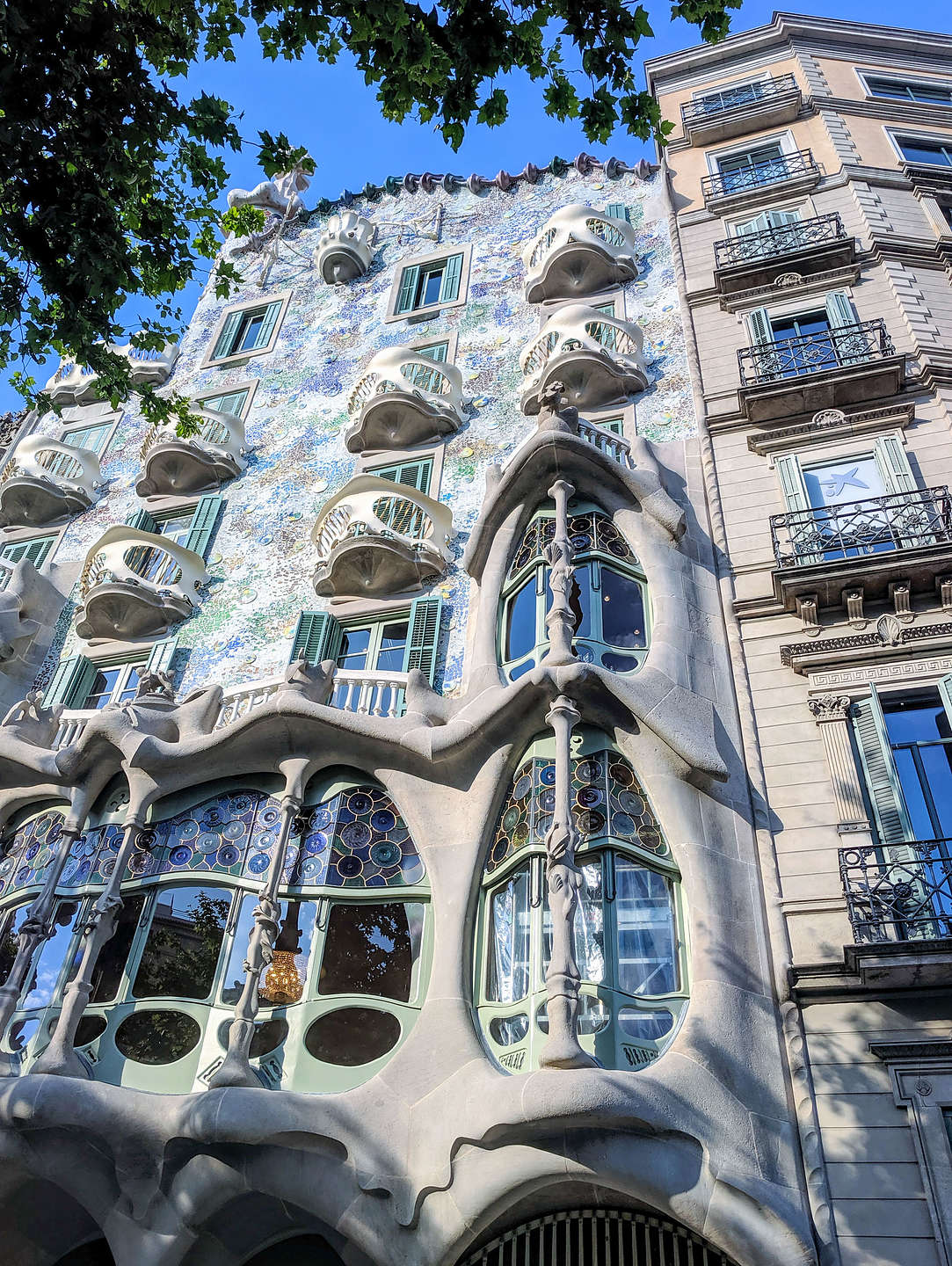 Gaudi's Casa Batllo on the Block of Discord