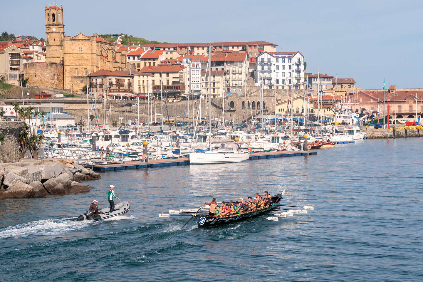 Tiny fishing village of Getaria