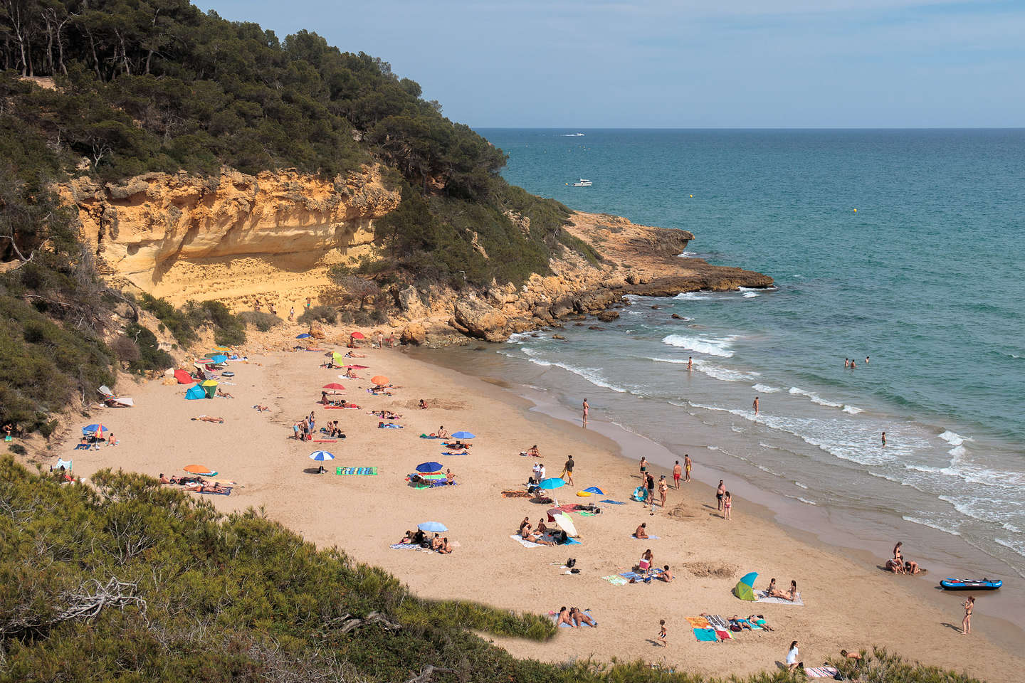 Back to lovely Cala Fonda beach