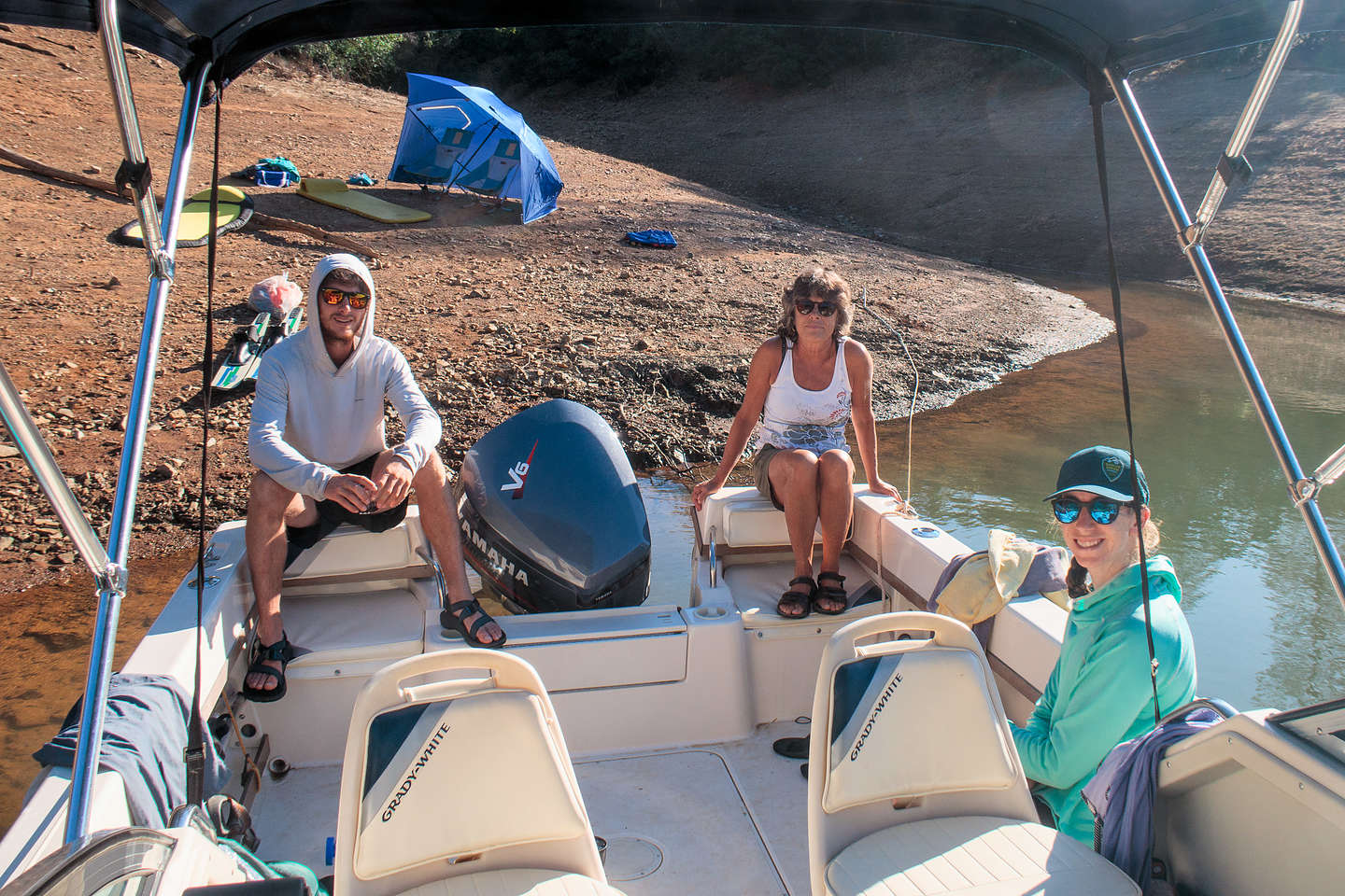 Just chillin' on the boat