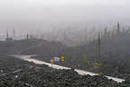 Rainy day along the Oregon Cascades Scenic Byway