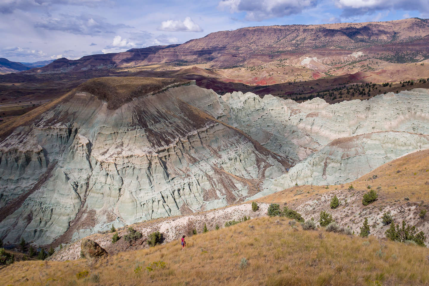 Hike along the Blue Basin Overlook Trail