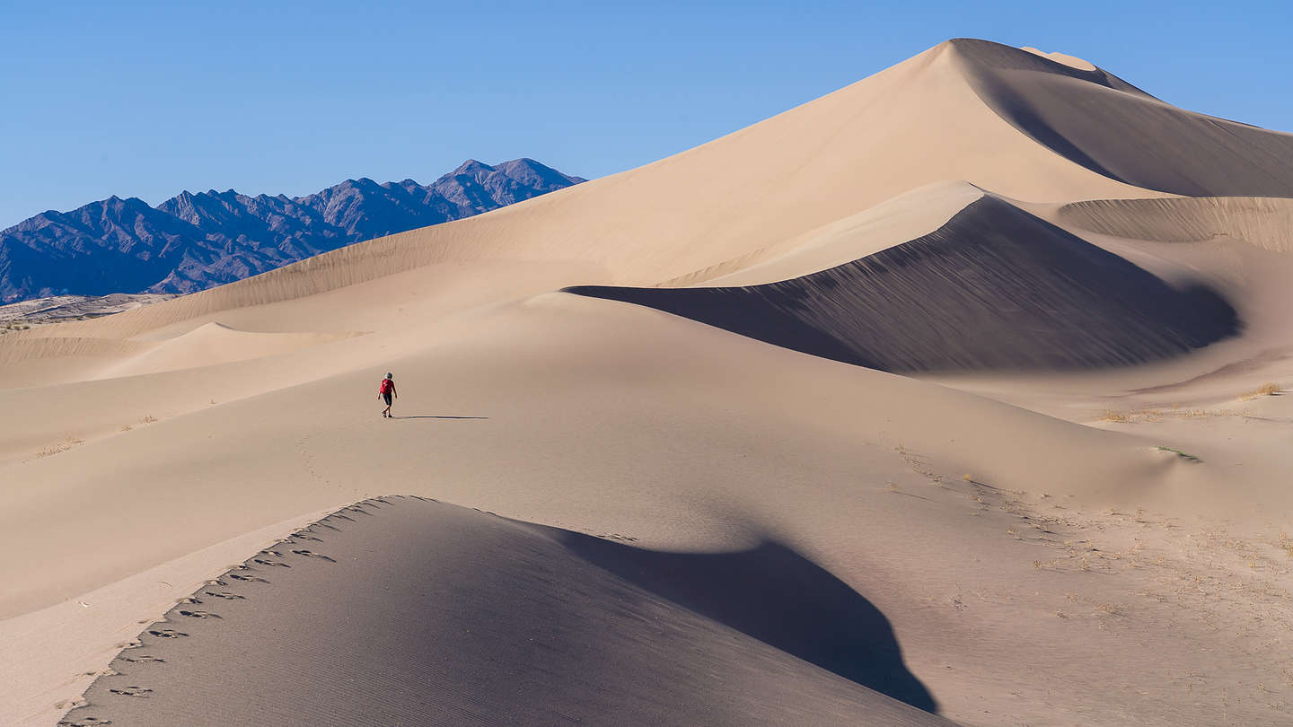 Ascending the Ibex Dunes