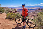 Overlook along the mountain bike trail