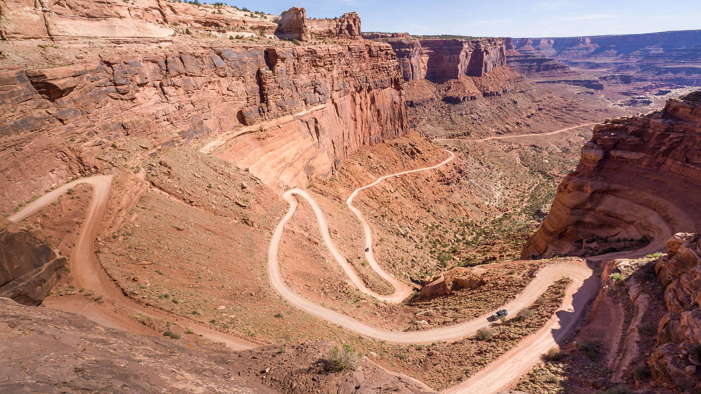 Shafer Trail Switchbacks