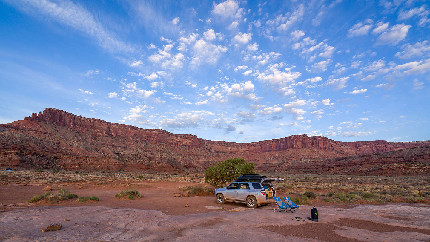 Our Gooseberry campsite