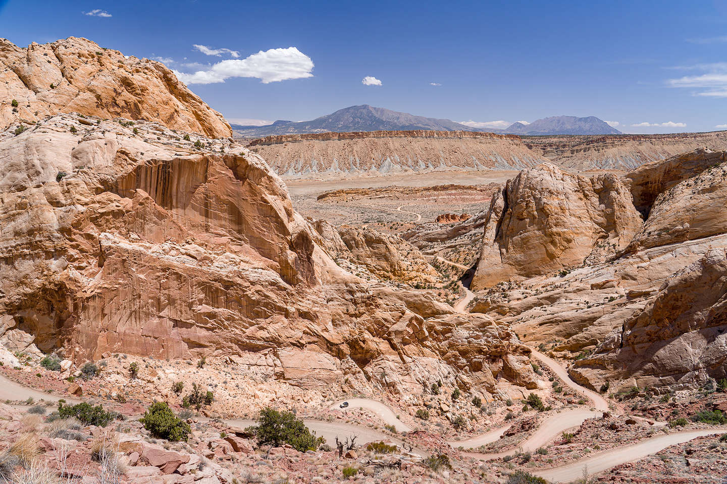 Burr Trail switchbacks