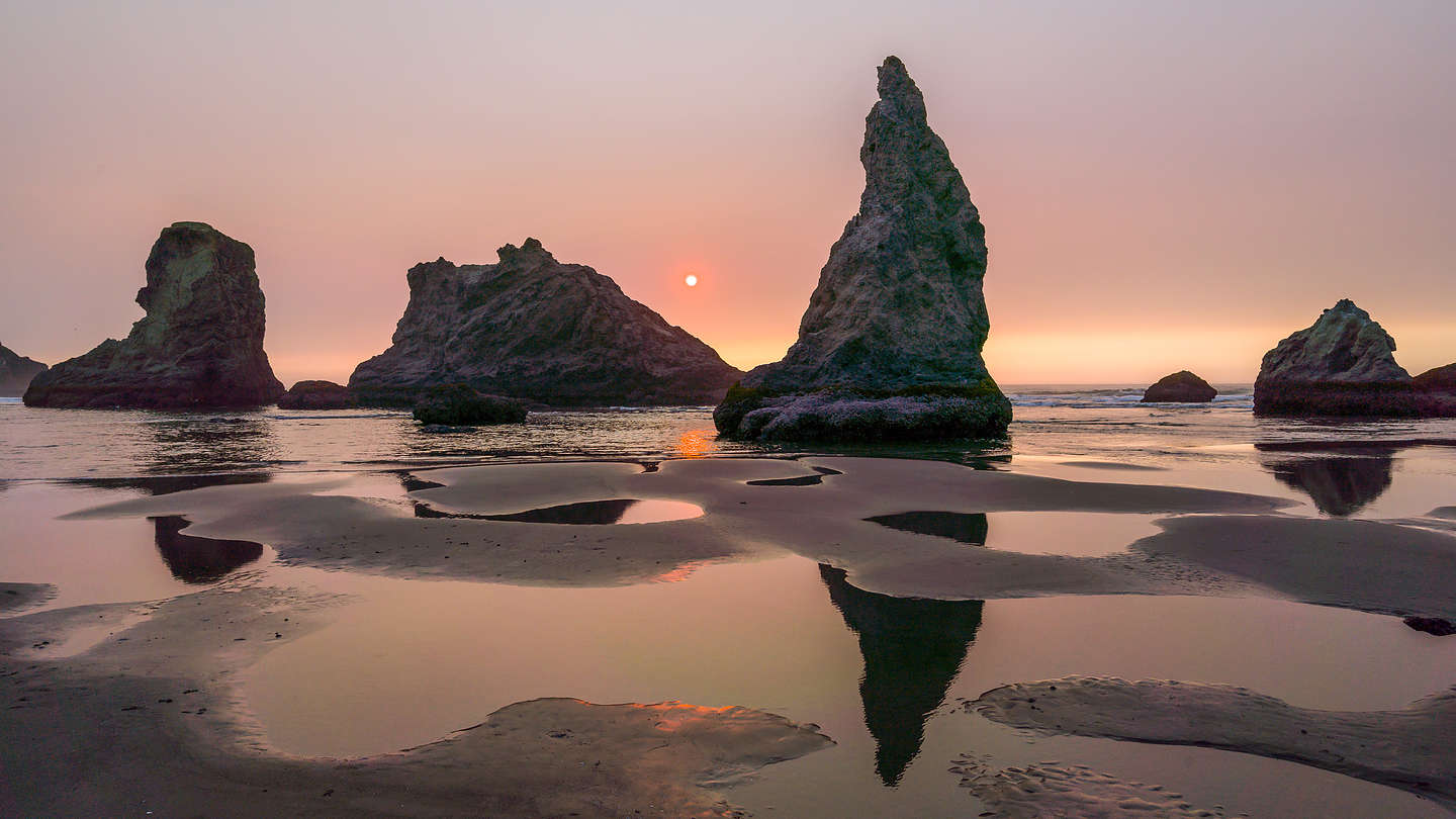 Bandon Beach Night 2