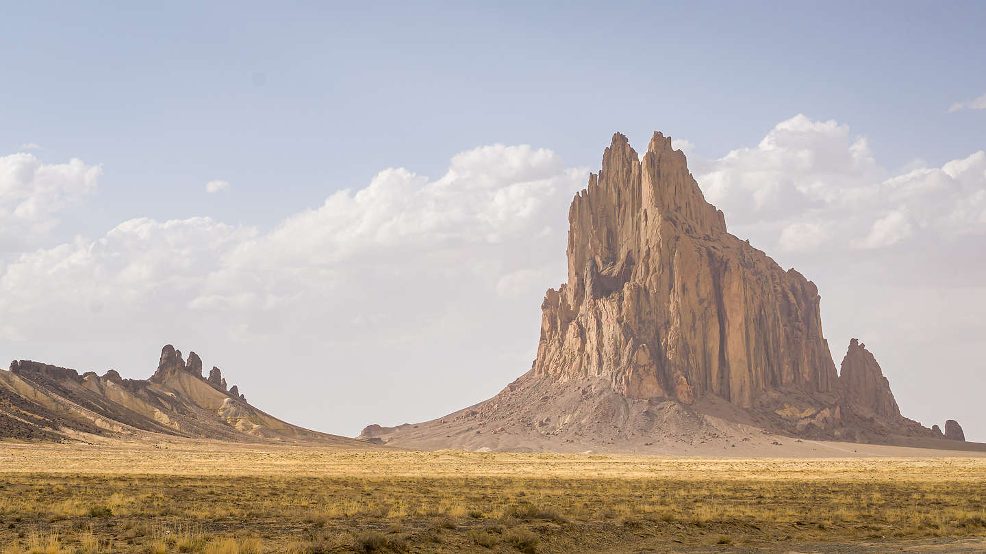 South side of Shiprock