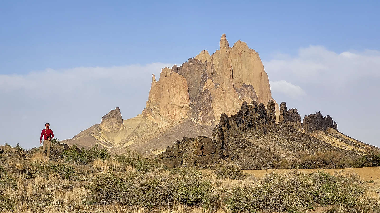 West side of Shiprock