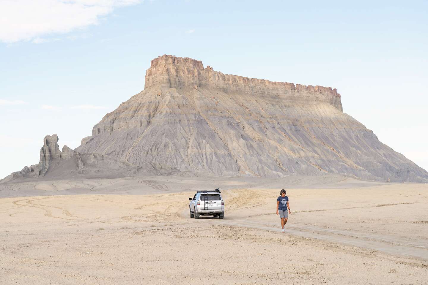 Factory Butte in the morning