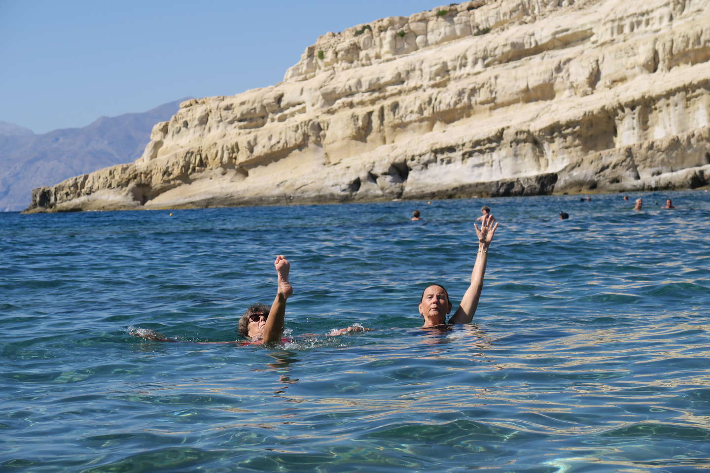 My swim in the Libyan Sea 