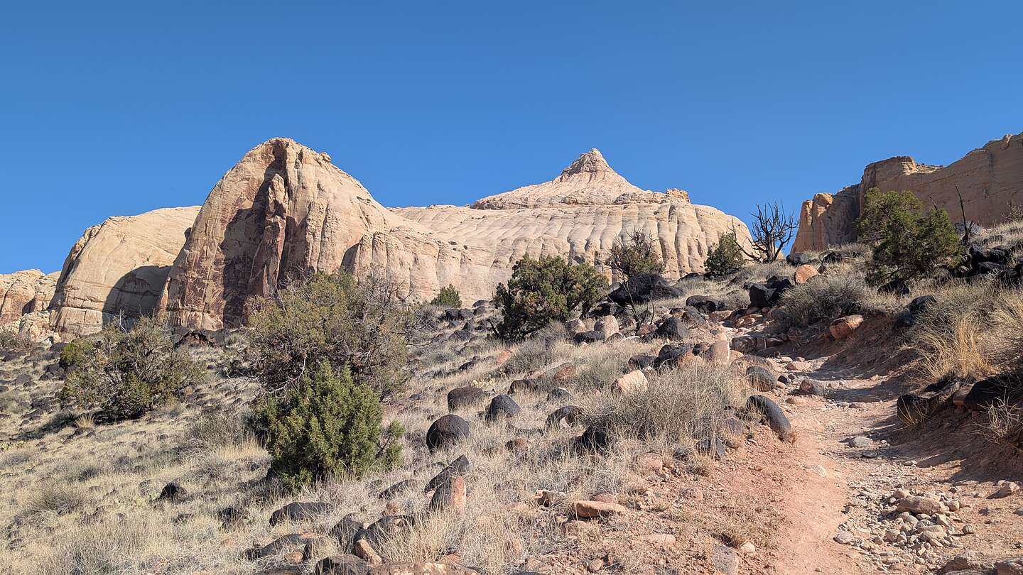 Approaching Navajo Dome