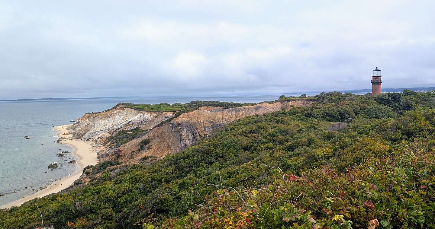Aquinnah Lighthouse and Cliffs