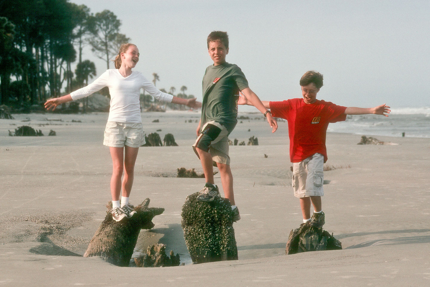 Whitney, Andrew and Tommy