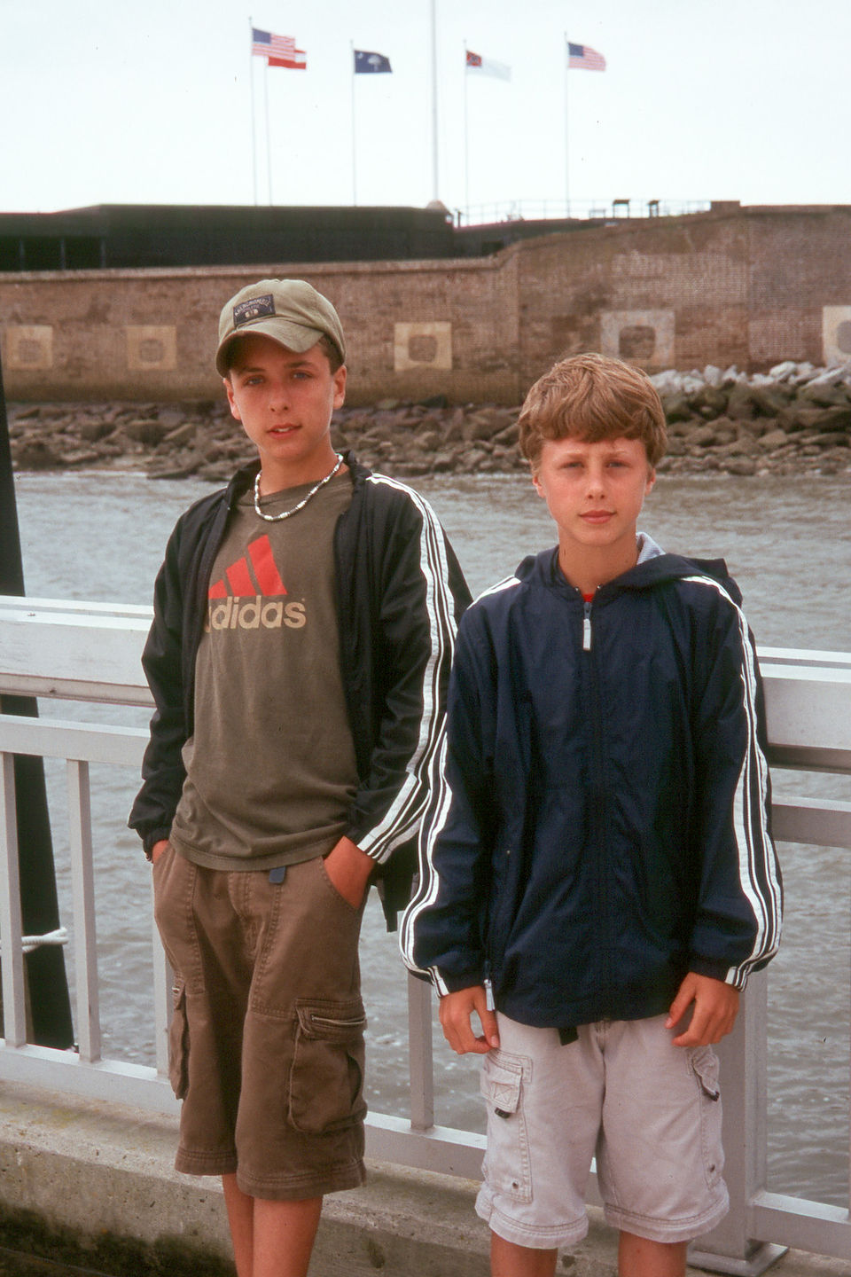 Boys at Fort Sumpter